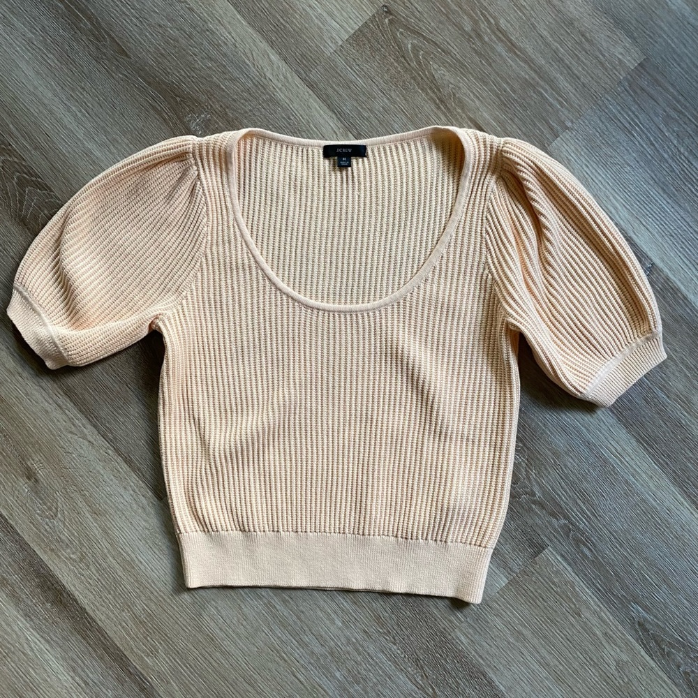 Jcrew Short Sleeve Sweater